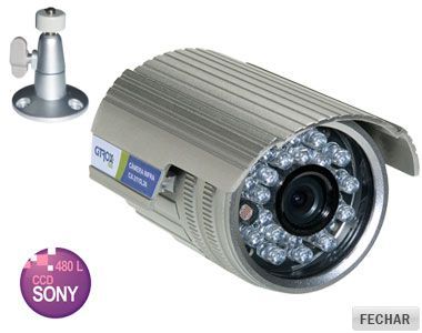 Câmera Color Infravermelho 15 m CX-2115L36