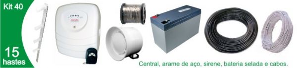 Kit Cerca Elétrica 40