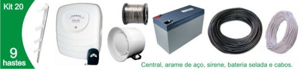 Kit Cerca Elétrica 20
